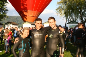 The team before the start